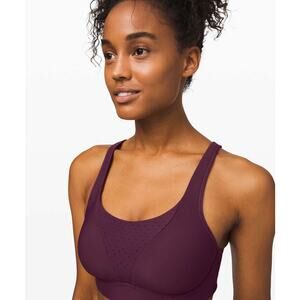 Lululemon Run Times Bra High Support in Arctic Plum Size D34